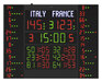 FC62H25N12B2 Scoreboard model FC62 with side panels for number and fouls of 12 players_Front